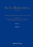 Acta Borussica - Neue Folge, Band 3.1, Kulturstaat und Bürgergesellschaft im Spiegel der Tätigkeit des preußischen Kultusministeriums ¿ Fallstudien