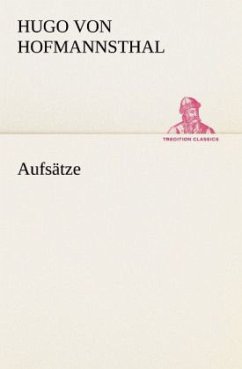 Aufsätze - Hofmannsthal, Hugo von