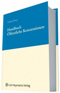 Cover Handbuch öffentlicher Konzessionen