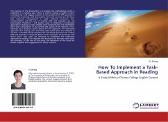 How To Implement a Task-Based Approach in Reading - Zhang, Yu