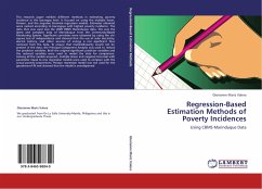 Regression-Based Estimation Methods of Poverty Incidences