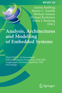 Analysis, Architectures and Modelling of Embedded Systems