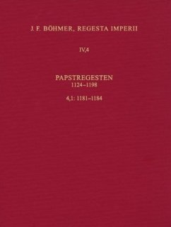 J.F. Böhmer, Regesta Imperii / Regesta Imperii 4. Abt., Tl.4 - Böhmer, Johann Friedrich