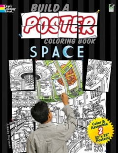 Build a Poster Coloring Book Space - Roytman, Arkady; Books, Coloring