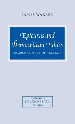 Epicurus and Democritean Ethics - James, Warren; Warren, James