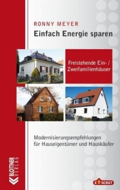 Cover Einfach Energie sparen: Freistehende Ein- und Zweifamilienhäuser