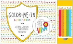 Color-Me-In Notecards - Lazar, Rose