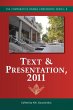 Text & Presentation, 2011 - Bild 1