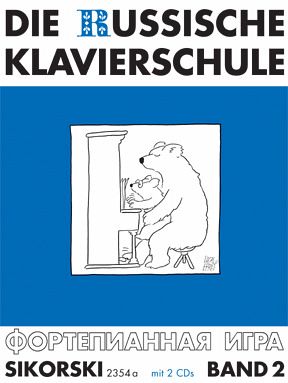 Die Russische Klavierschule Bd 2 mit Doppel-CD