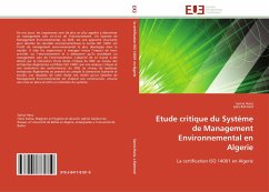 Cover Etude critique du Systéme de Management Environnemental en Algerie