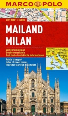 Marco Polo Citymap Mailand. Milan / Milano