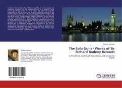 The Solo Guitar Works of Sir Richard Rodney Bennett - Johnson, Zachary