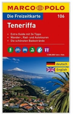 Die Freizeitkarte Teneriffa. Tenerife