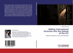 Adding International Terrorism into the Statute of the ICC - Djuraeva, Dildora