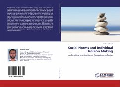 Social Norms and Individual Decision Making - Singh, Indervir