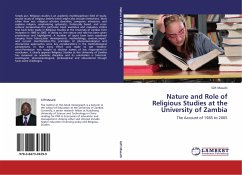 Nature and Role of Religious Studies at the University of Zambia