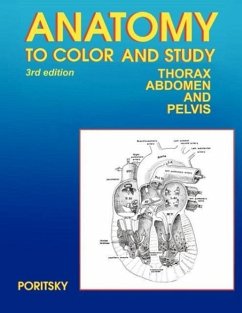 Anatomy to Color and Study Thorax Third Edition - Poritsky, Ray