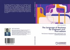 The language of Business for Engineer's A-Z First edition