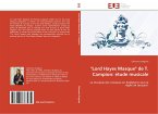 &quote;Lord Hayes Masque&quote; de T. Campion: étude musicale