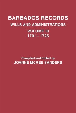 Barbados Records. Wills and Administrations - Sanders, Joanne McRee