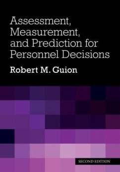 Assessment, Measurement, and Prediction for Personnel Decisions - Guion, Robert M