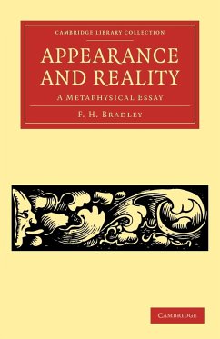 Appearance and Reality - Bradley, F. H.
