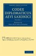Codex Diplomaticus Aevi Saxonici -... - Bild 1