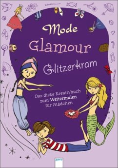 Cover Mode, Glamour, Glitzerkram, Malbuch