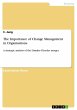 The Importance of Change Management in... - Bild 1