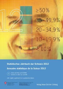 Cover Statistisches Jahrbuch der Schweiz 2012, m. CD-ROM. Annuaire statistique de la Suisse 2012