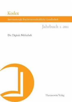 Kodex. Jahrbuch der Internationalen Buchwissenschaftlichen Gesellschaft