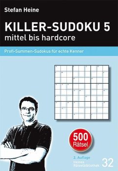 Killer-Sudoku 5 - mittel bis hardcore - Killer-Sudoku 5 - mittel bis hardcore