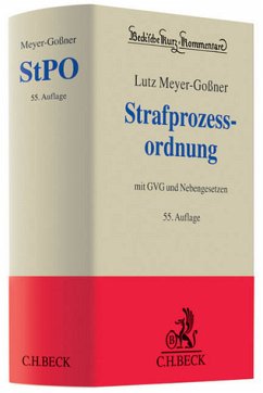 Strafprozessordnung (StPO), Kommentar - Meyer-Goßner, Lutz; Schmitt, Bertram