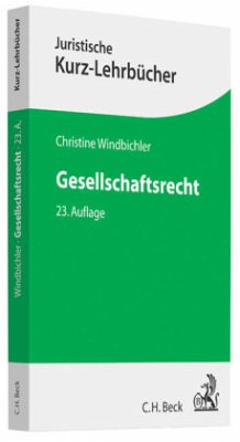 Gesellschaftsrecht - Windbichler, Christine