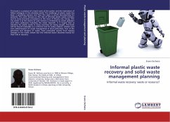 Informal plastic waste recovery and solid waste management planning