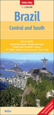 Nelles Maps Brazil Central and South