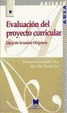 Cover Evaluación del proyecto curricular de Educación Secundaria Obligatoria
