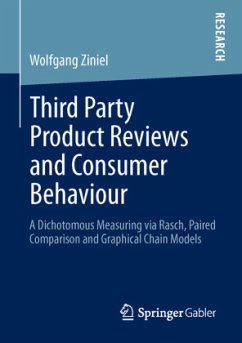 Third Party Product Reviews and Consumer Behaviour - Ziniel, Wolfgang