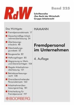 Fremdpersonal im Unternehmen - Hamann, Wolfgang