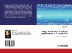 Design and Analysis of High Performance Full Adder Cell - Sinha, Deepa;Sharma, Tripti;Sharma, K. G.