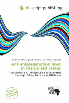 Anti-miscegenation laws in the United States