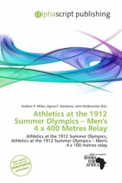 Athletics at the 1912 Summer Olympics - Men's 4 x 400 Metres Relay