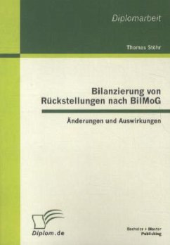 Bilanzierung von Rückstellungen nach BilMoG: Änderungen und Auswirkungen - Stöhr, Thomas