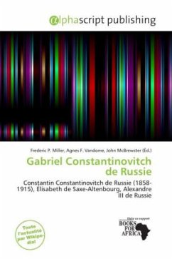 Gabriel Constantinovitch de Russie