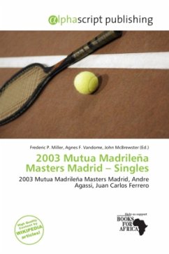 2003 Mutua Madrileña Masters Madrid - Singles