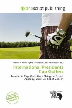 International Presidents Cup Golfers