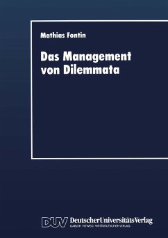 Cover Das Management von Dilemmata