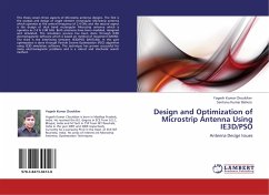 Design and Optimization of Microstrip Antenna Using IE3D/PSO