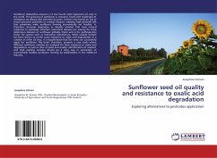 Sunflower seed oil quality and resistance to oxalic acid degradation - Kimani, Josephine