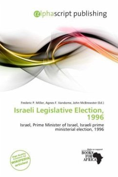 Israeli Legislative Election, 1996